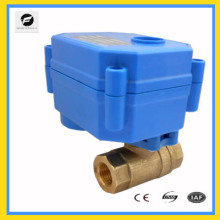 2 way motorized automatic water shut off valve for drinking water system